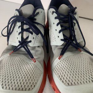 On Cloud Cloudtec Swiss Engineering Shoes Size 14 Helion Rust Orange Grey